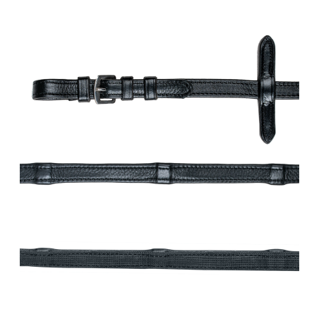 Waldhausen teugels van leer en rubber