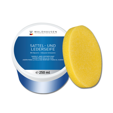 Vaste zeep Waldhausen leder 250 ml