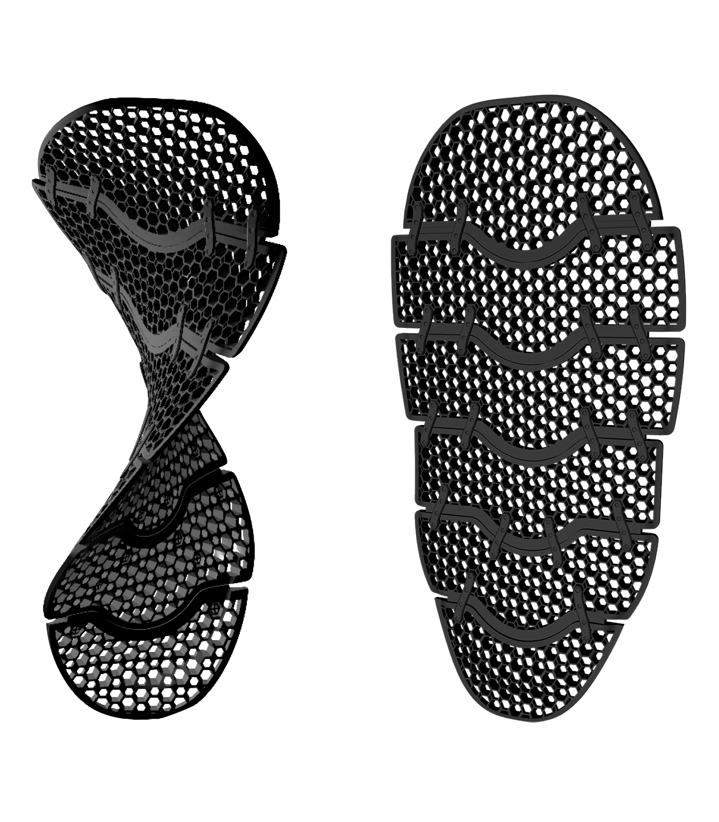 Rugbeschermer Swing P20 voor volwassenen Zwart Rugbeschermer Swing P20 voor volwassenen Zwart