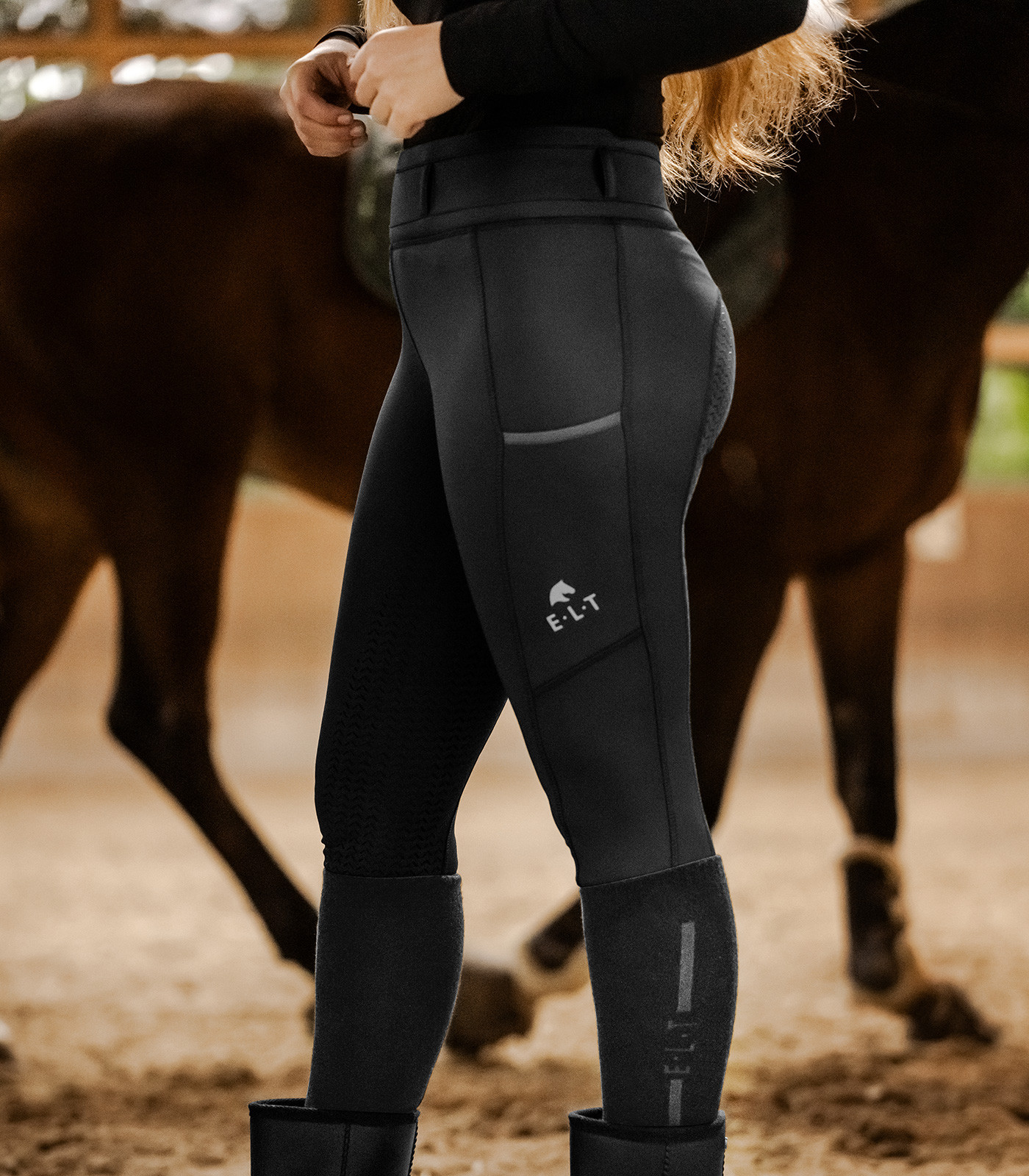 Thermo legging ELT Ella Zwart