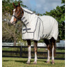 Vliegendeken Horseware Rambo Optimo Supreme Summer Sheet Plus - CarreauxMarine / gris orage / argent