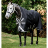 Horseware Amigo 1200D Wug Turnout 50g deken - Zwart / titaniumgrijs / zilver