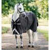 Horseware Rambo 1680D Turnout 0g deken - Zwart / storm / zilvergrijs