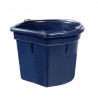Platbodem emmer Horze 19 liter - Donkerblauwe peacoat