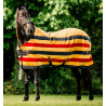 Newmarket Fleece Cooler polar deken van Horseware - Witgoud