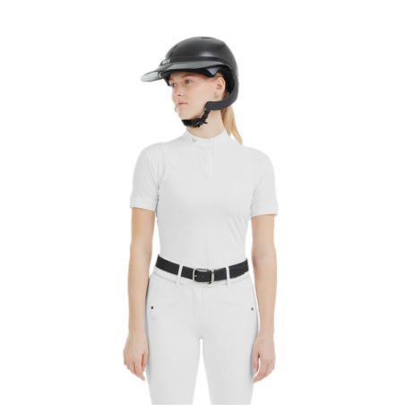 Wedstrijdshirt Aerolight met korte mouwen Horse Pilot dames