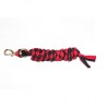 Gevlochten nylon longe Finn-Tack Pro - Rood / zwart