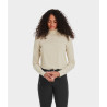 T-shirt Sunrise Horse Pilot dames - Latté