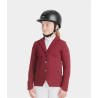 Wedstrijdjas Aerotech Horse Pilot meisje - Donkerrood