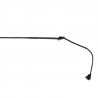 Weddecravache Finn-Tack 45" (115 + 17 cm) - Zwart