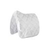 Montar dressuur zadeldek Flow Logoquilted - Wit