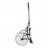 Sulky pony Finn-Tack R3 QH stangen staal - Zwart