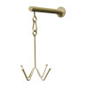 Hoofdstelhouder Grooming Deluxe 4 armen wandmontage - Goud