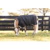 Horseware Amigo 1200D Poney Turnout 0g Deken - Zwart / titaniumgrijs / zilver