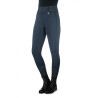 HKM Juna legging met volledig siliconen zitvlak 1/1 - Donkerblauw