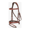 LeMieux Competition gecombineerde hoofdstel - Kastanjebruin