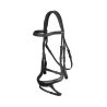 Arika LeMieux hoofdstel met gespleten neusriem - Zwart