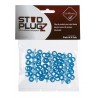 Doppen voor LeMieux Stud Plugz schroefstiften per 60 - Blauw