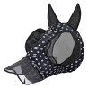 Vliegenmasker met neus Imperial Riding Trail ride - Zwart AOP
