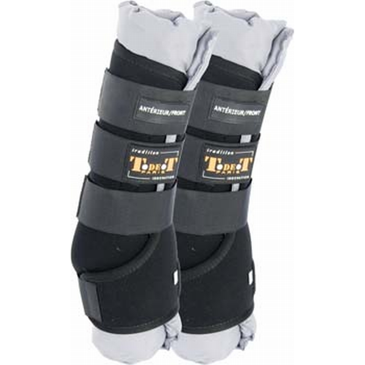 Stabiele Laarzen T de T Zwart / grijs