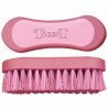 Tweegekleurde T-hoofdborstel T van T - Bordeaux / roze