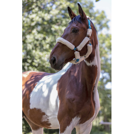 Norton halster Full synthetische schapenvacht