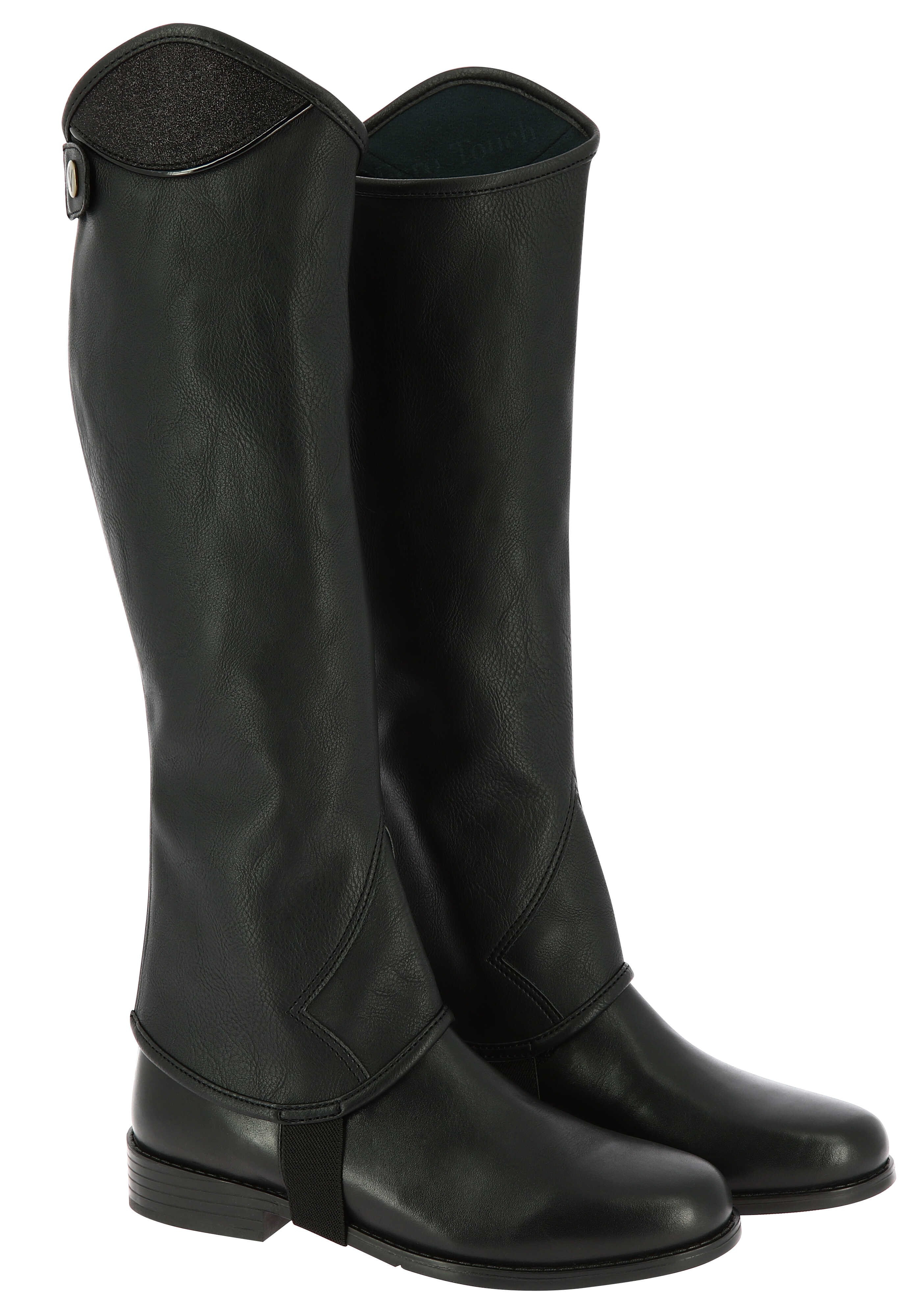 Mini-chaps Norton Glitter Zwart