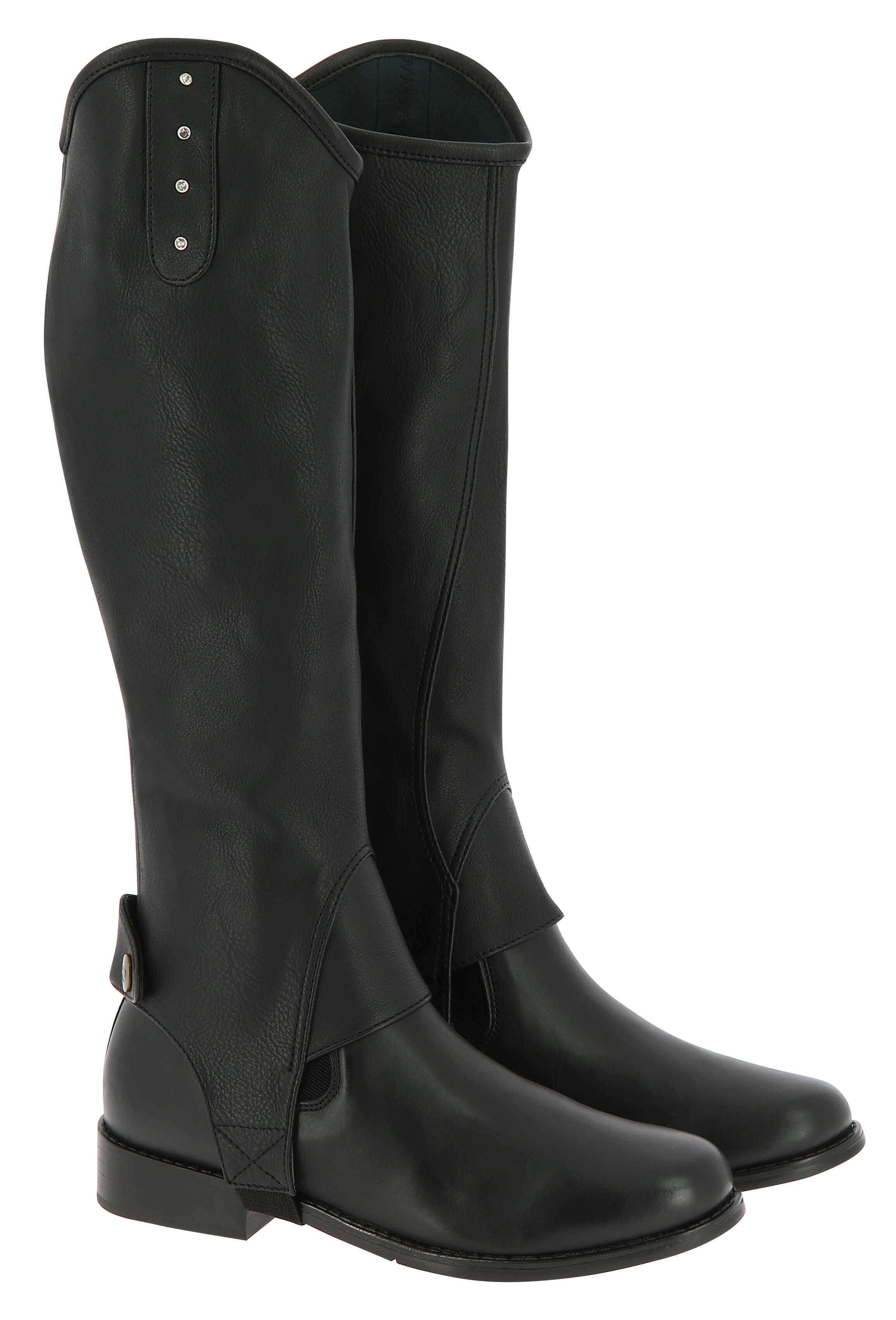 Mini-chaps Norton Strass Zwart Mini-chaps Norton Strass Zwart