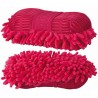 T de T spons van gaas en microvezel - Fuchsia