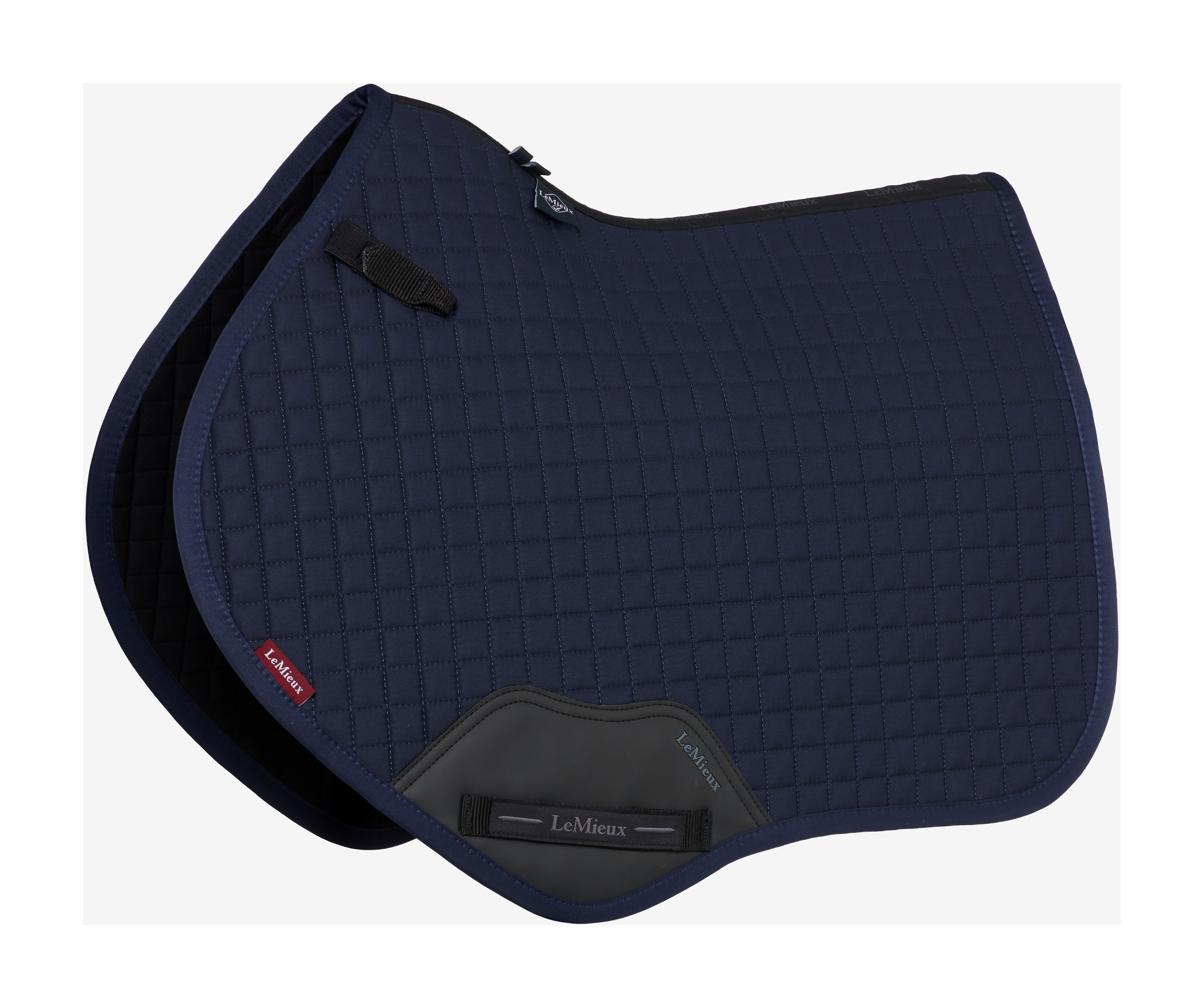 LeMieux wedstrijd zadeldek close contact vierkant - katoen Oud model wit