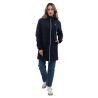 Lange jas Harcour Abby - Marine