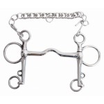 Pelham bit recht vol T van T