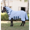 Horseware deken met onverscheurbare hals Amigo voor mini - Hemelsblauw / marineblauw / elektrisch blauw