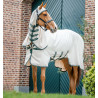 Volledige deken Horseware Rambo Hoody 0g - Krijt / jachtgroen / zilver