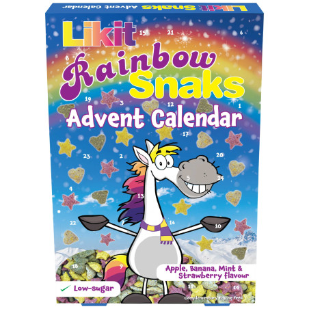 Verminderd suikervrije Likit Rainbow adventskalender