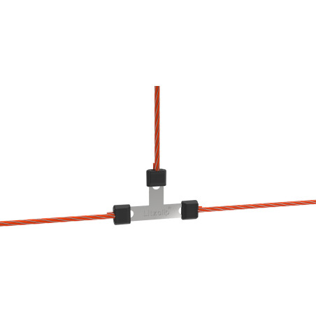 T-connector voor Litzclip®-draad AKO