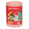 AKO TopLine Plus afrasteringsdraad - Wit / rood