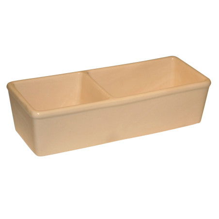 Dubbele keramische voerbak Kerbl Hobbyfarming