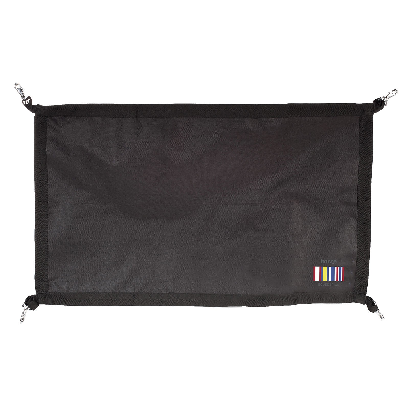 Stalgordijn Horze Zwart