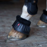 Overreachbeschermers Imperial Riding met bont - Zwart