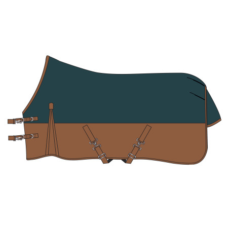 Buiten deken Imperial Riding Customized 400g met hals