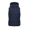 Mouwloos donsjack Euro-Star Charley kids - Marine