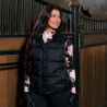 Mouwloze donsjas Imperial Riding Belle dames - Zwart