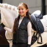 Mouwloze bodywarmer Imperial Riding Bonnie kids - Zwart