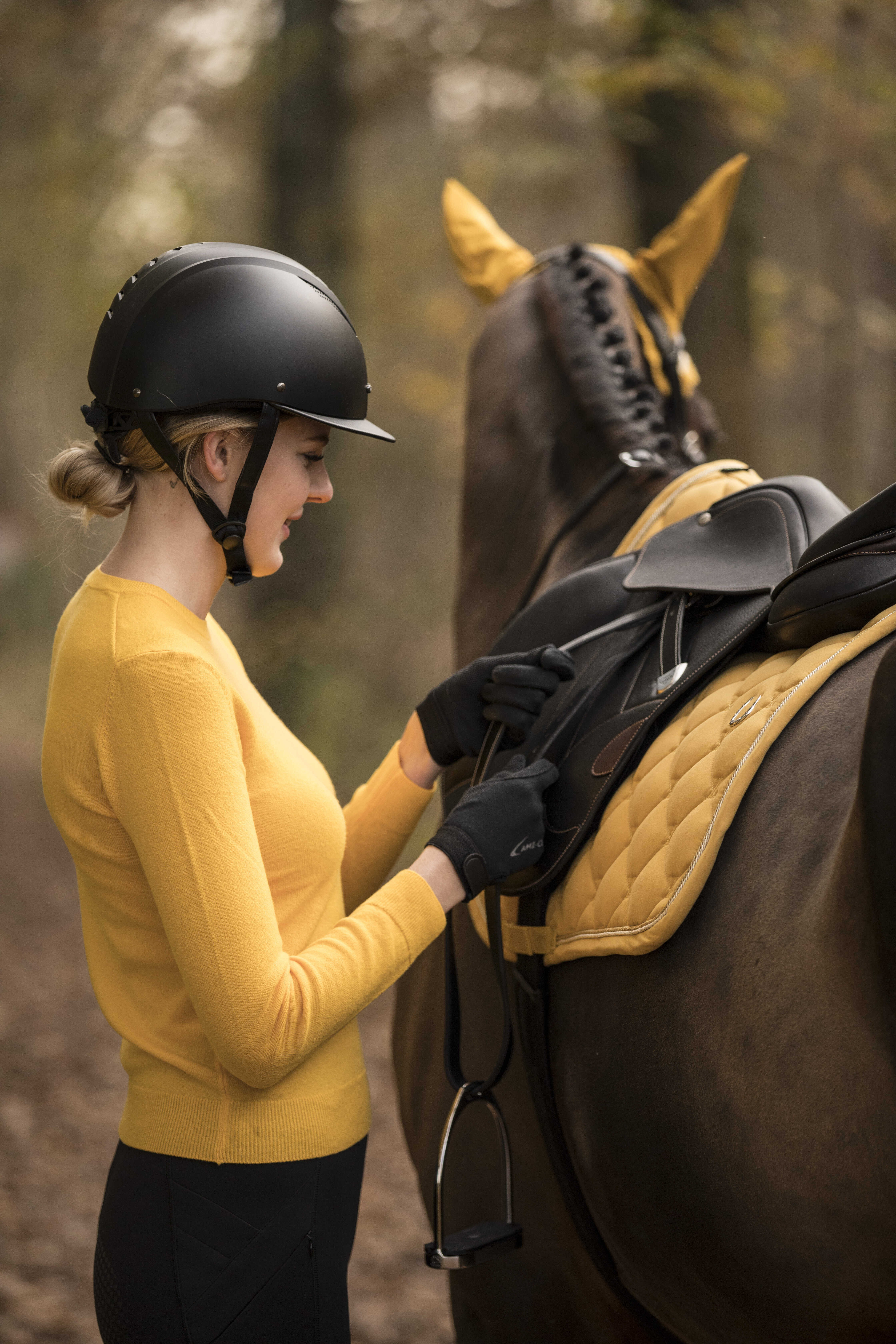 Zadeldek Lami-Cell LC Goudhoning Geel