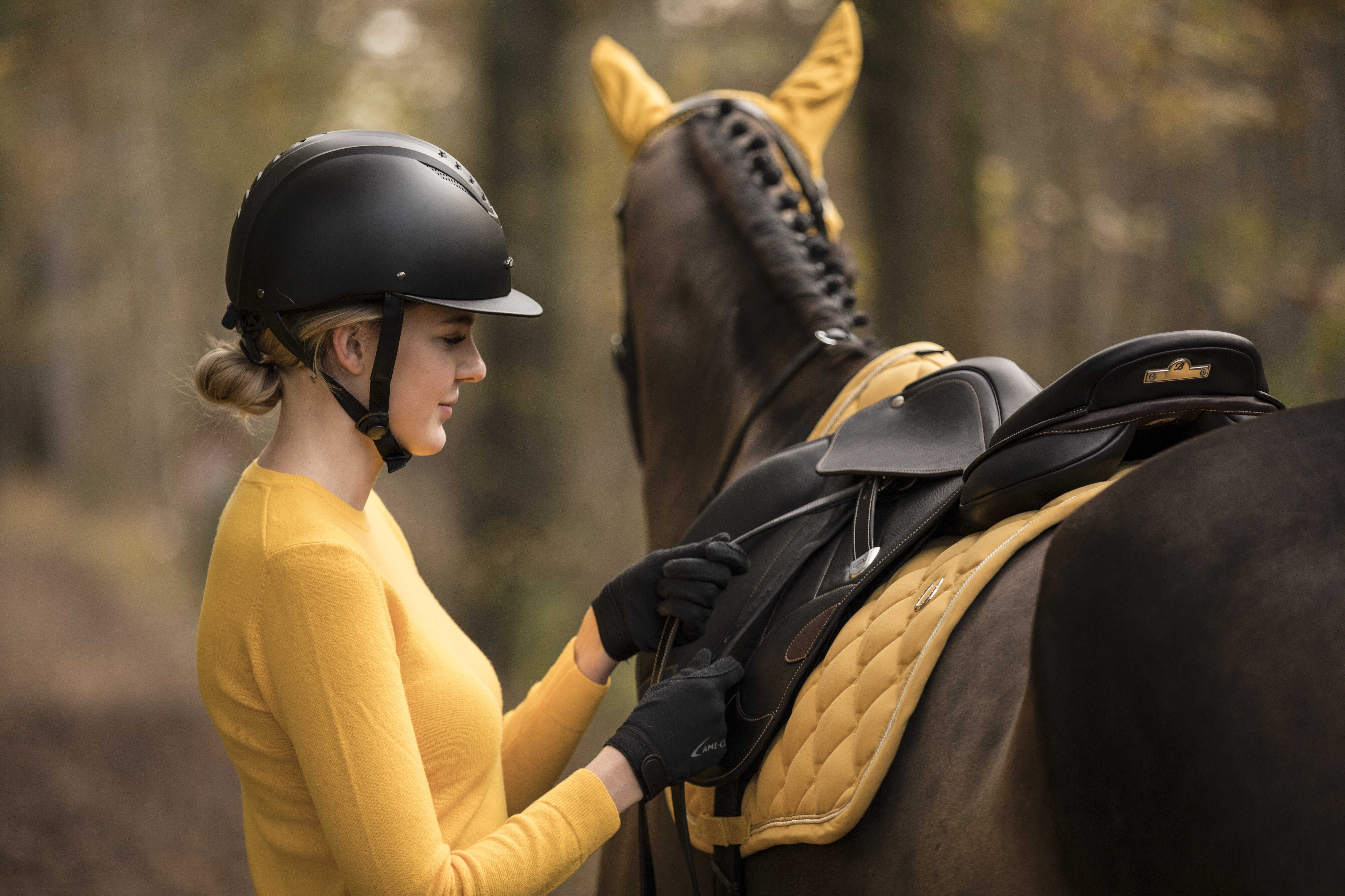 Zadeldek Lami-Cell LC Goudhoning Geel