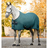 Horseware Rambo Techni Waffle Cooler zweetdeken - Groen dynastie / marine / zilver