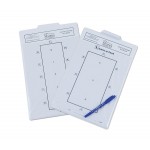 Leertafel voor dressuurtest