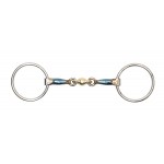 Mors eenvoudig koper blauw Shires