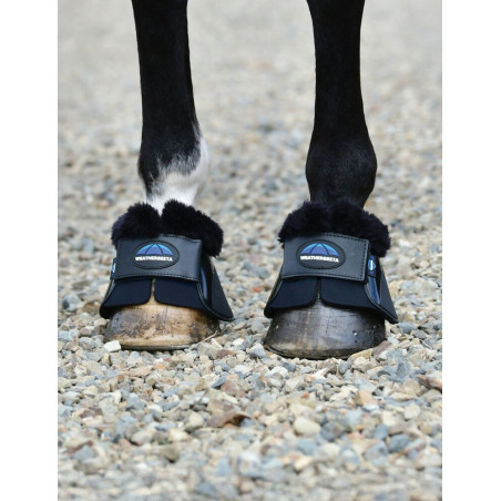Bell boots met schapenvacht Weatherbeeta Tough-Tec Impact Fleece Trim